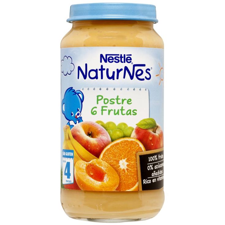 POTITO POSTRE 6 FRUTAS NESTLE 250 G.