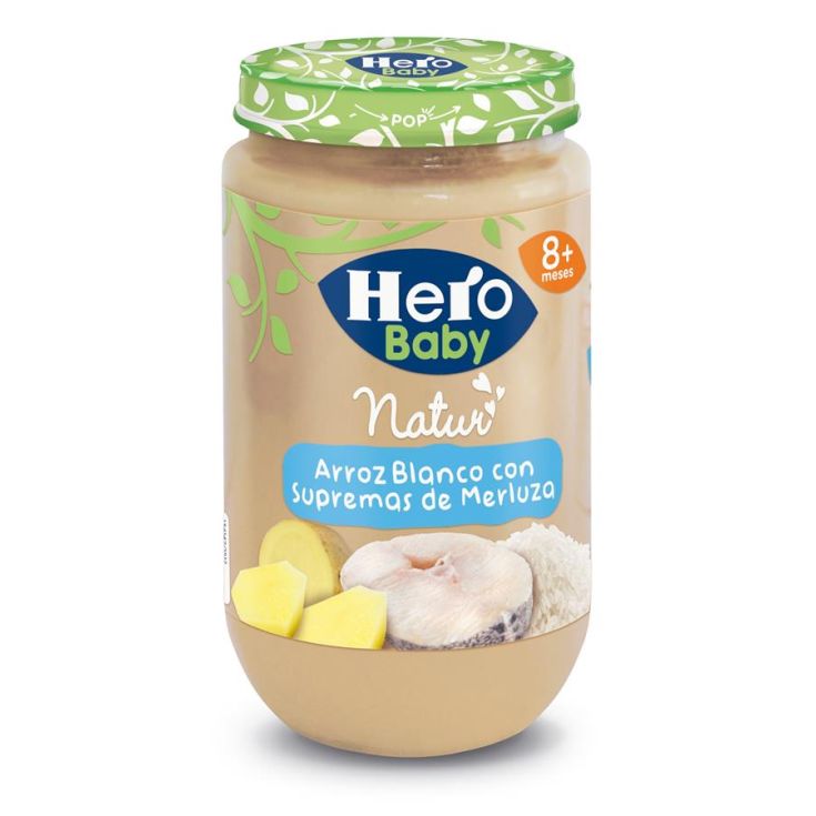 POTIT.MERLU/ARROZ HERO BABY 235G