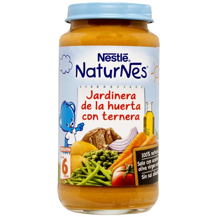 POTITO JARDINERA DE TERNERA NESTLE 250 G