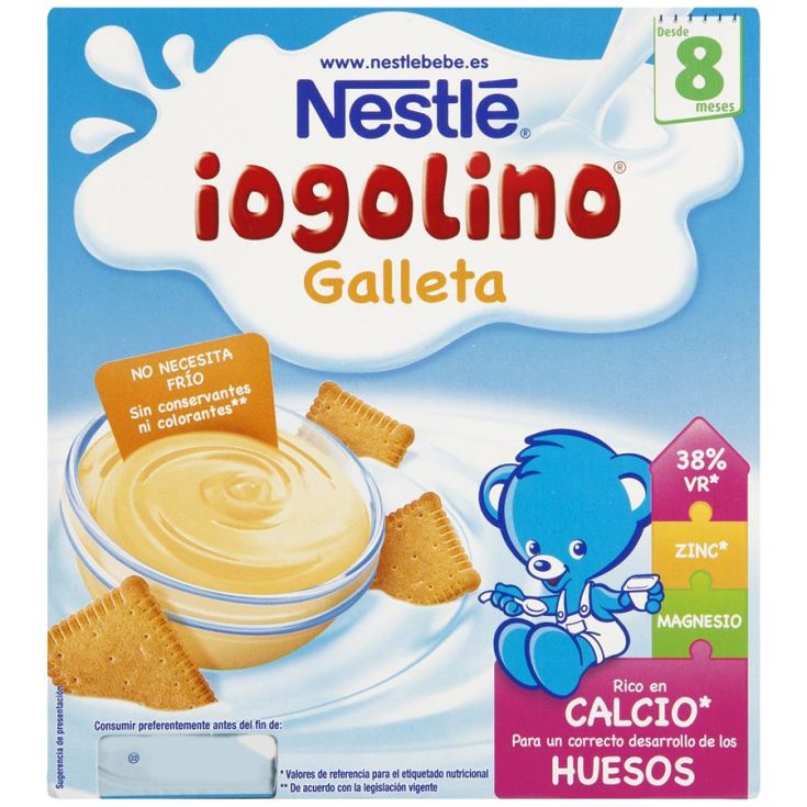 IOGOLINO POSTRE LAC.GALLETA NESTLE P-4