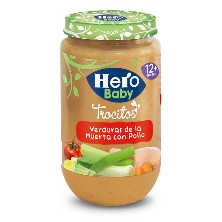 POTIT.POLLO VERD.TROZO HERO 235G