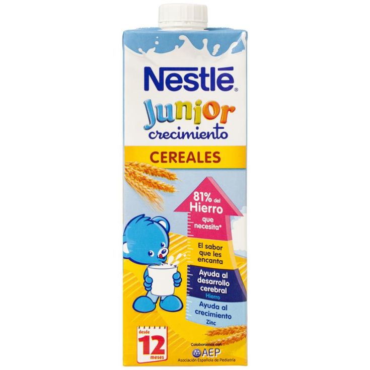 LECHE CREC. C/CER. NESTLE JUNIOR 1 L.