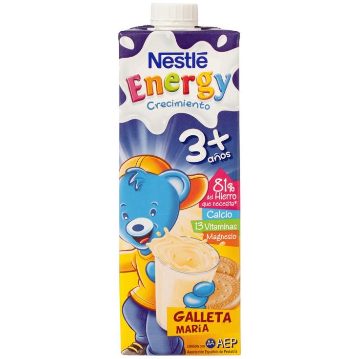 LECHE CREC. C/GALL. NESTLE  ENERGY 3+ 1L