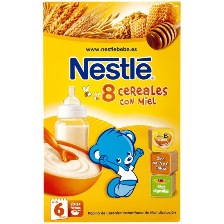 PAPILLA P.8 CER C/MIEL BIF NESTLE 600