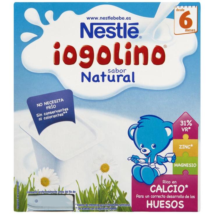 IOGOLINO POSTRE LAC. NATURAL NESTLE P-4