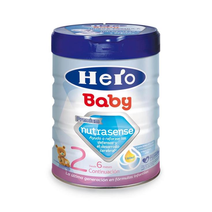 LECHE HBB EN POLVO 2 800G HERO