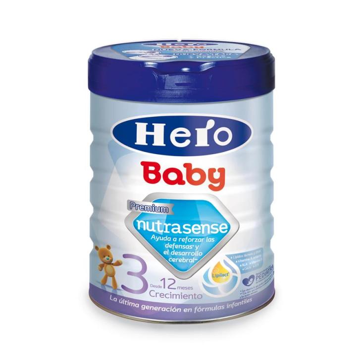 LECHE HBB EN POLVO 3 800G HERO