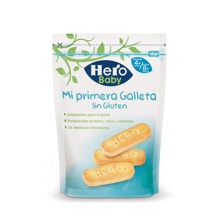 MI PRIMERA GALLETA S/GLUTEN HERO 180G 6U