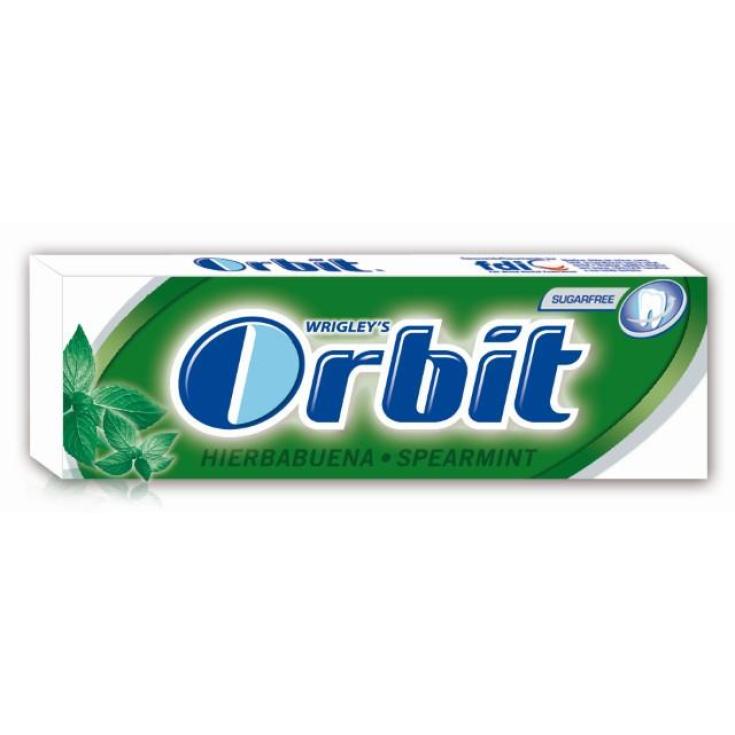 CHICLE ORBIT HIERBABUENA 10 GRAGEAS