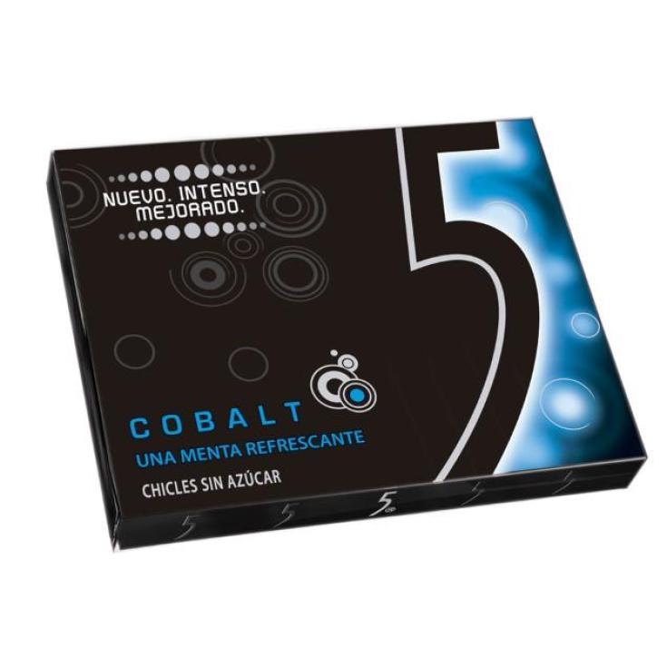 CHICLE FIVE COBALT 12 LAMINAS