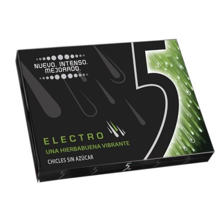 CHICLE FIVE ELECTRO 12 LAMINAS