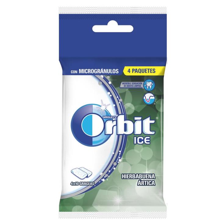 CHICLE ORBIT ICE HIERBAB PACK 3UNI