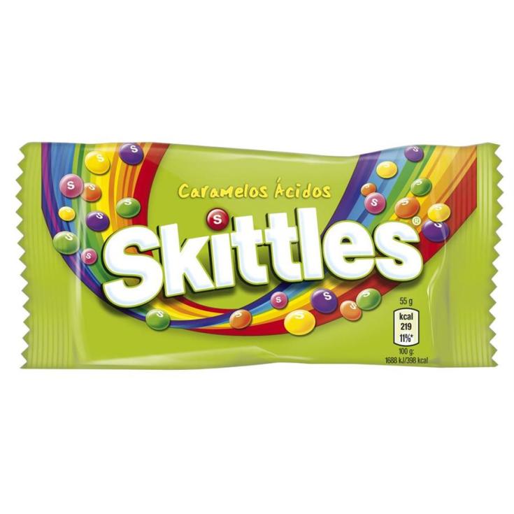 SKITTLES CRAZY SOUR BOLS 38GRX14