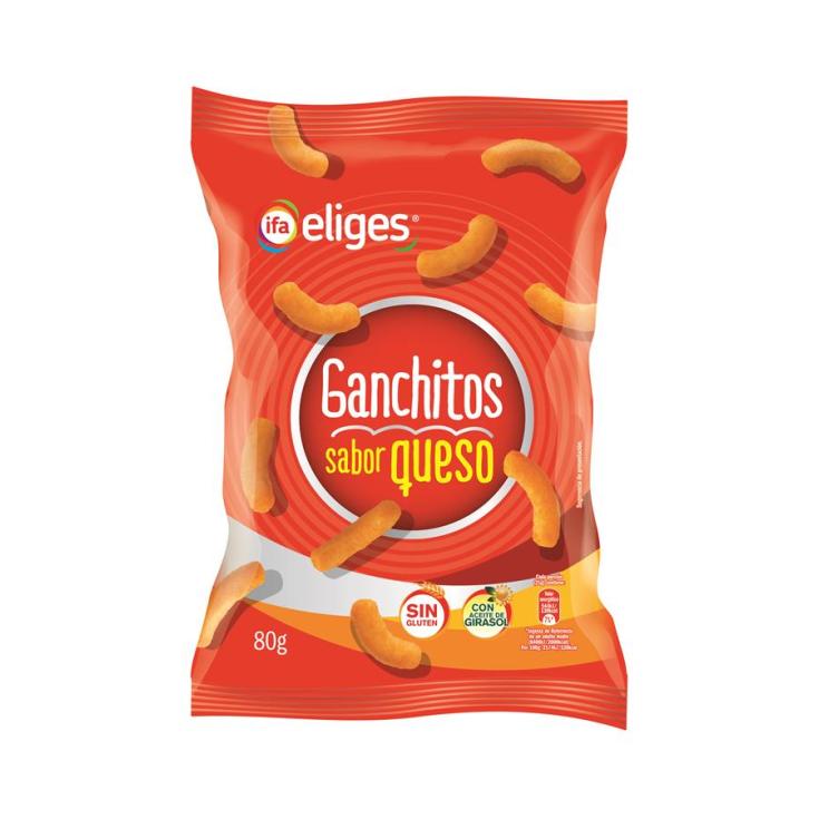 GANCHITO QUESO IFA 80GR