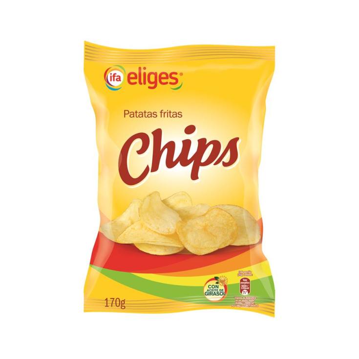 PATATA FRITAS CHIPS 170G IFA