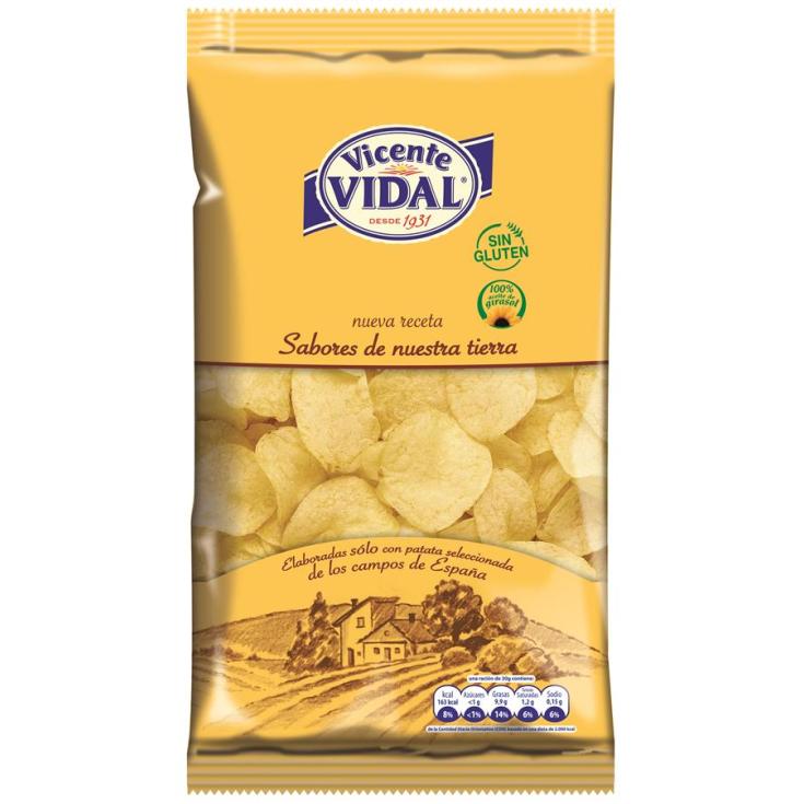 PATATAS ARTES.CHIPS VIDAL 160GR.