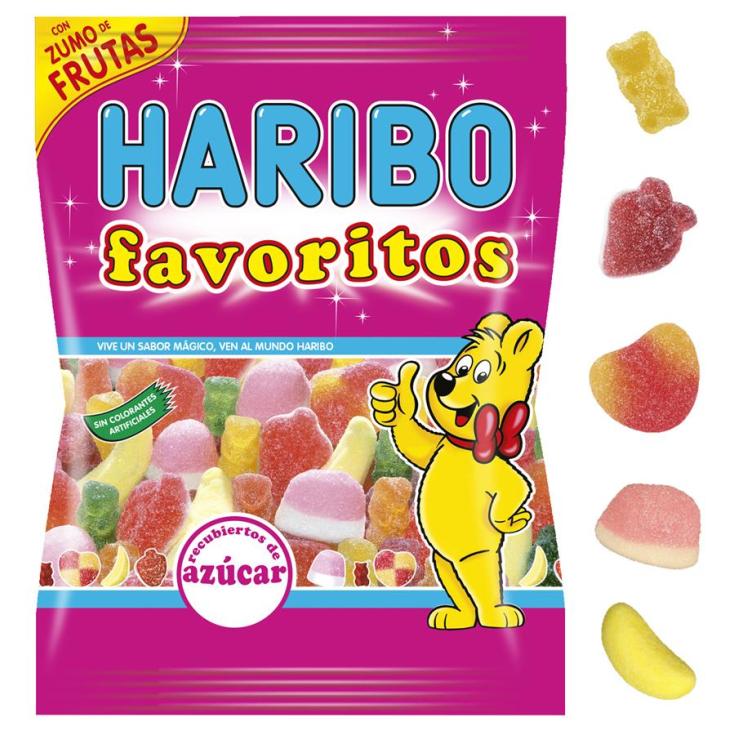 GOMINOLAS FAVORITOS HARIBO 90G