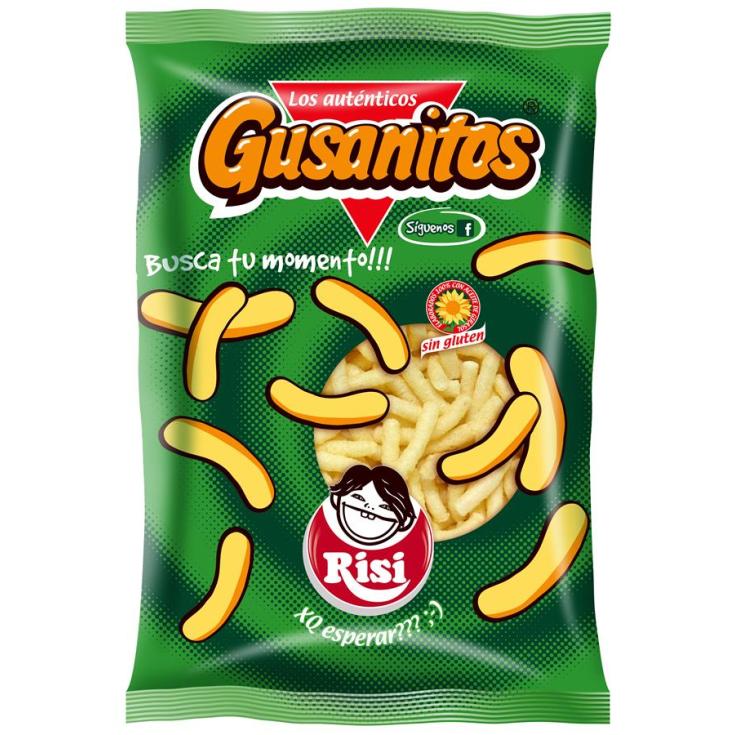 GUSANITOS BLANCOS RISI 85 G.