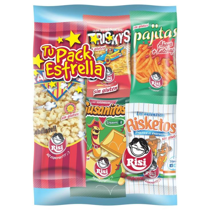 TU PACK ESTRELLA RISI BOLSA 125GR