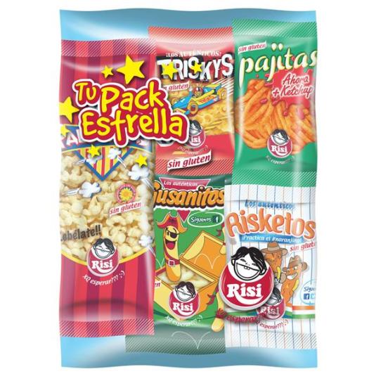 TU PACK ESTRELLA RISI BOLSA 125GR