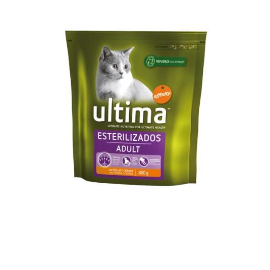 ULTIMA GATOS ESTERELIZADOS 800G