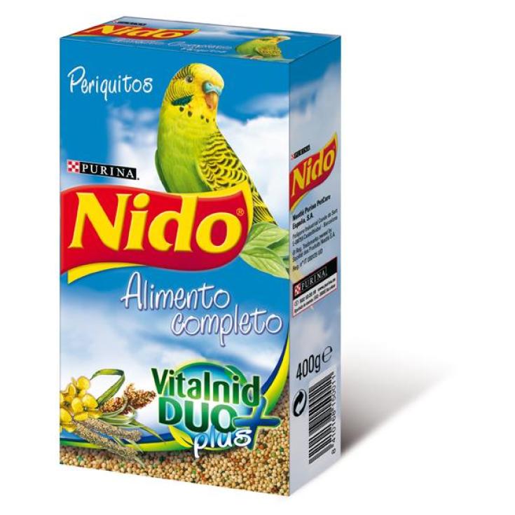 ALIMENTO PERIQUITOS NIDO 400 G.