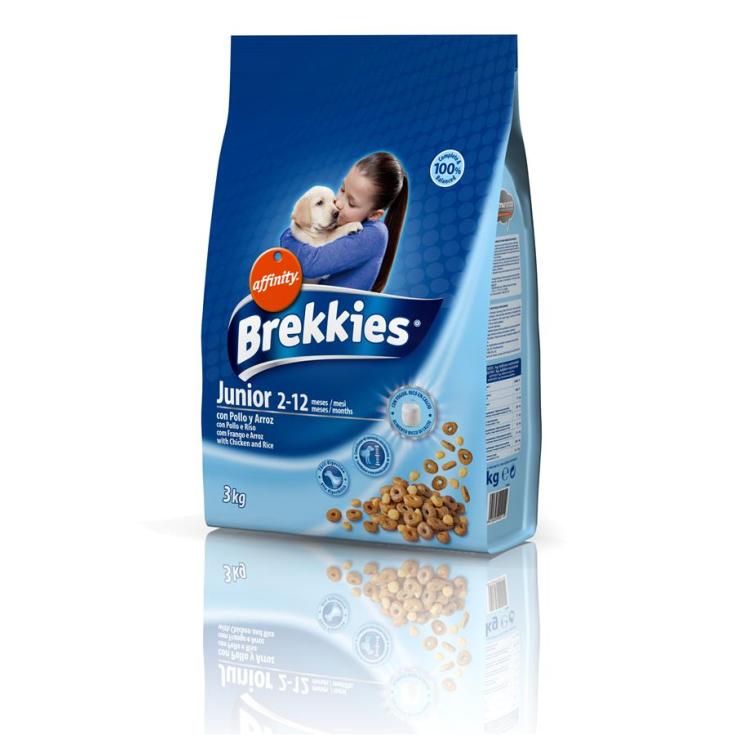 BREKKIES PERROS JUNIOR ORIGINAL 3 K.