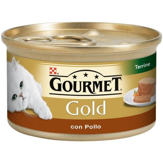 LATITA GATO GOLD POLLO 85G.