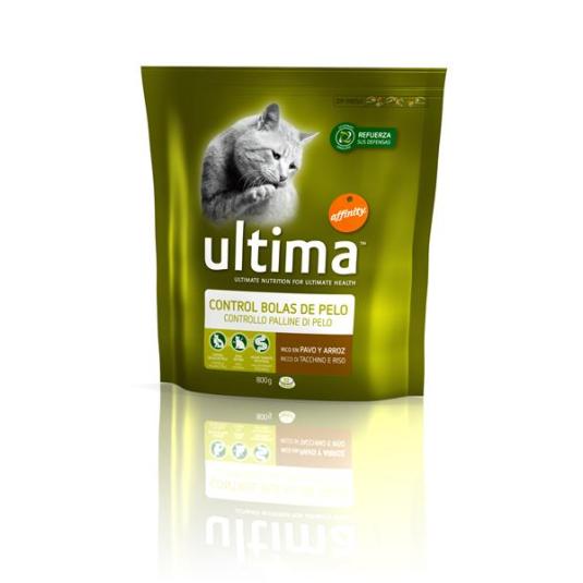 ULTIMA GATO CONTROL BOLAS PELO 800G