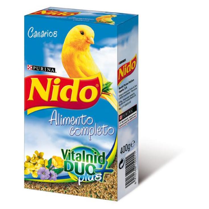 NIDO CANARINE ALIMENTO 400 G.