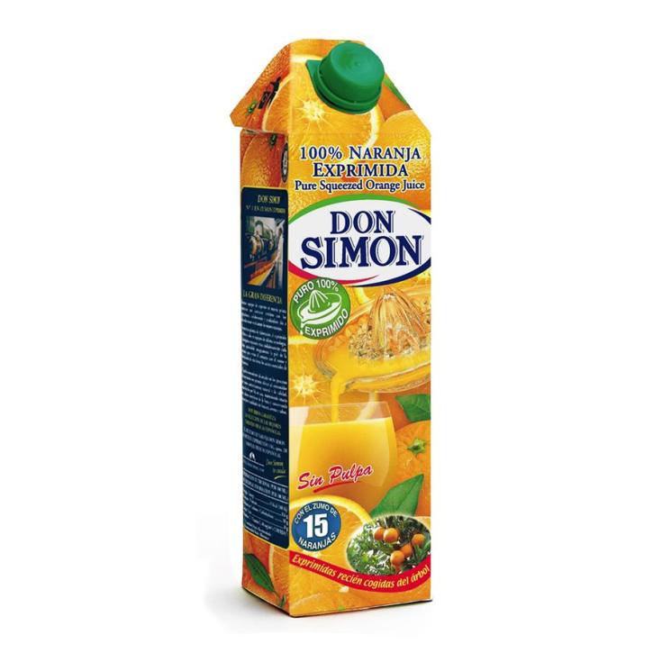 ZUMO NARANJA EXP S/P D.SIMÓN 1L