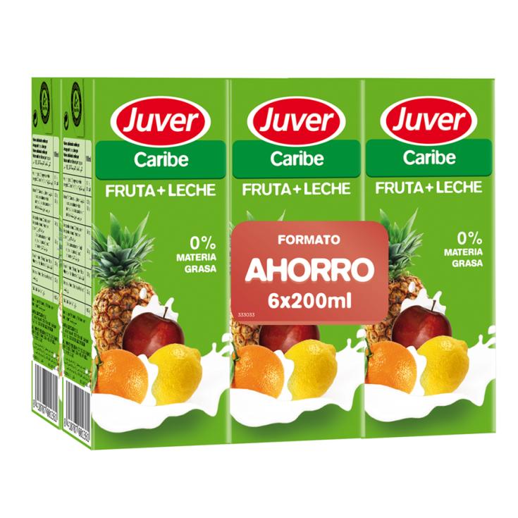 Z.JUVER CARIBE FRUTA+LECHE P-6