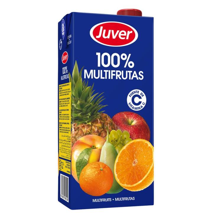 ZUMO 100% MULTIFRUTAS JUVER BR. 1L