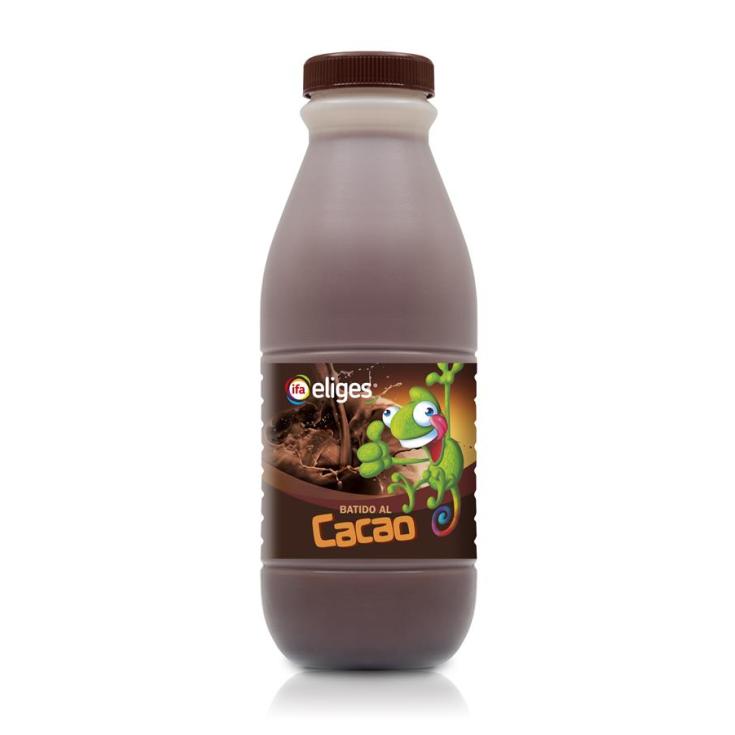 BATIDO CACAO BOTELLA 1L IFA ELIGES