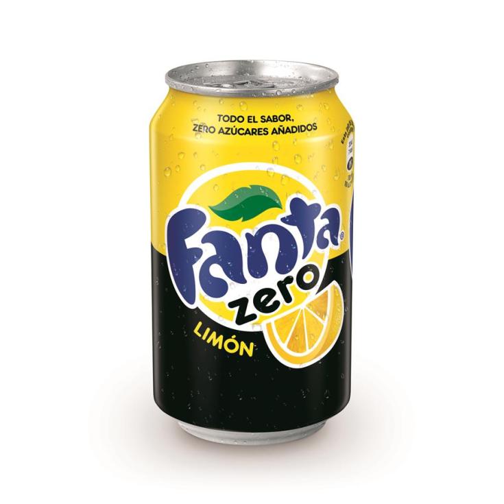 FANTA LIMON ZERO LATA 33CL