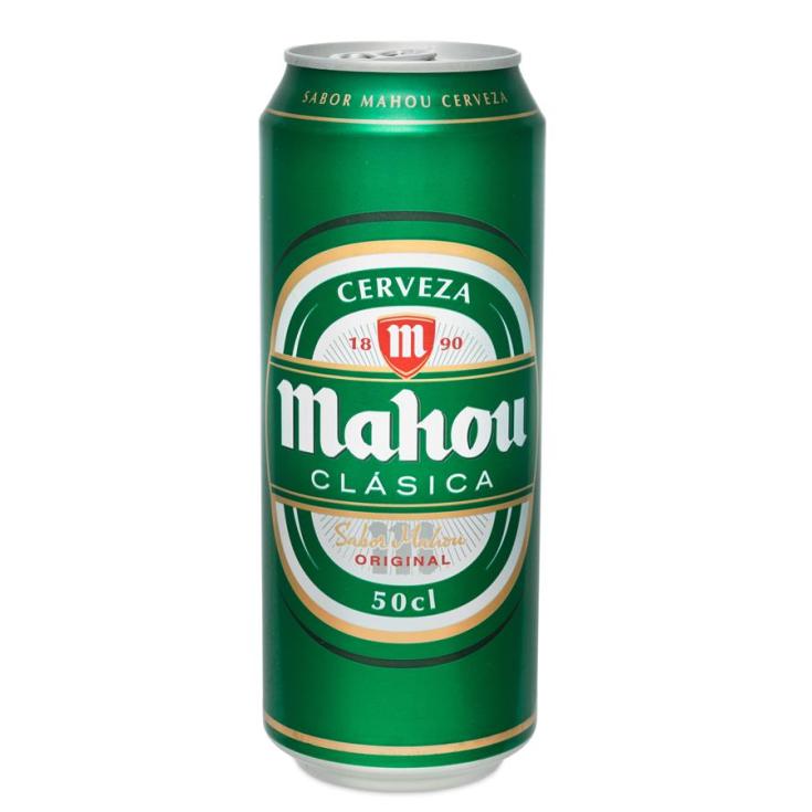 CERVEZA MAHO'U CLASICA LATA 50CL