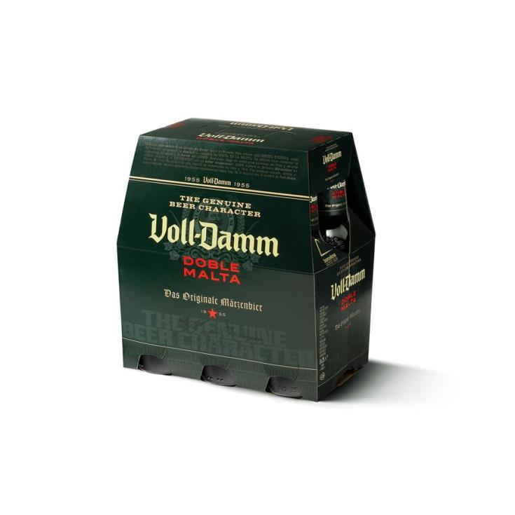 CERVEZA VOLL DAMM P-6 BOTELLIN 25CL