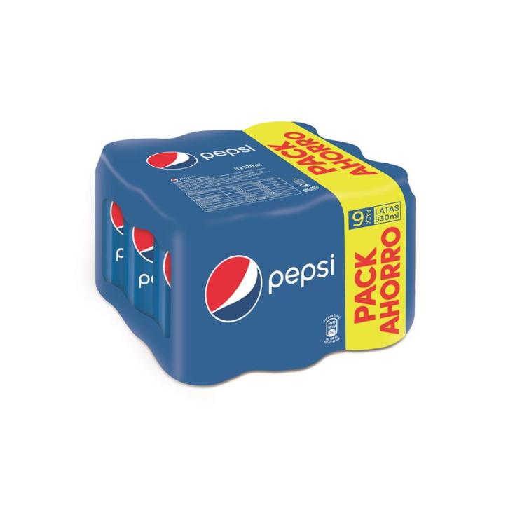 PEPSI LATA 33C PACK 9