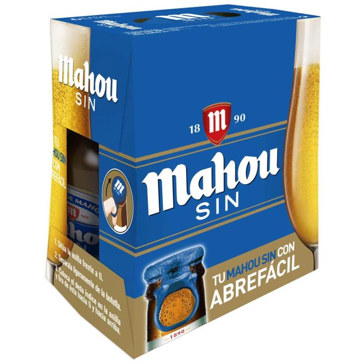 CERVEZA SIN MAHOU P-6