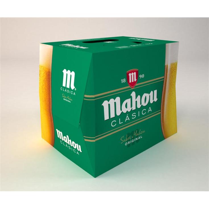 CERVEZA MAHOU CLASICA P-12.BOTELLIN