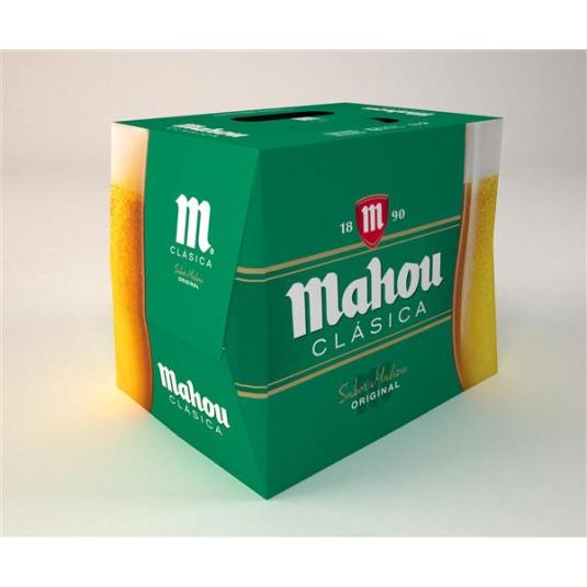 CERVEZA MAHOU CLASICA P-12.BOTELLIN