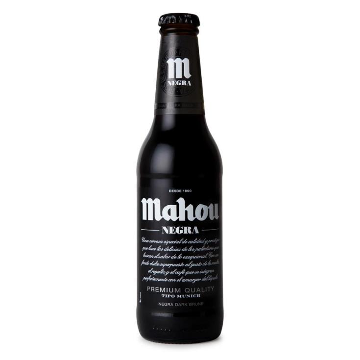 CER.NEGRA MAHOU BOTELLA 1/3 4X6