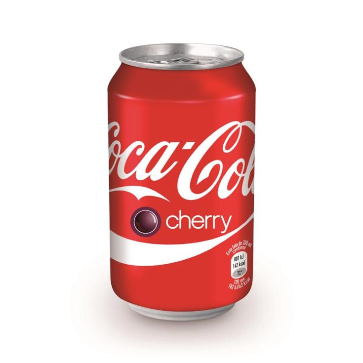REF.COCA-COLA CHERRY LATA 33CC