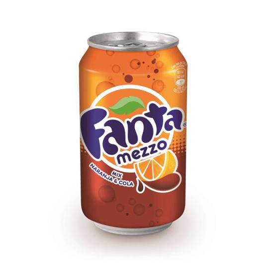 REFRESCO FANTA MEZZOMIX LATA 33 CL