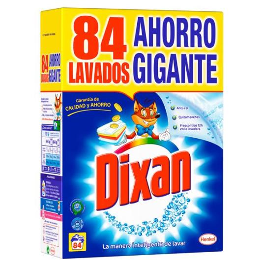 DETERG. DIXAN POLVO 4.62K 84 CACITOS