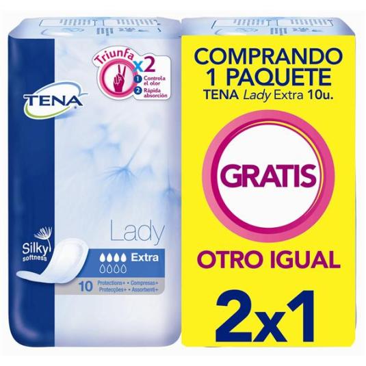 COMPRESA EXTRA TENA LADY 10U