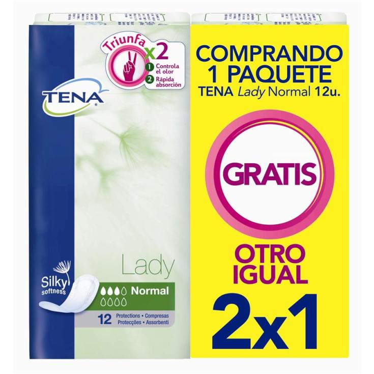 COMPRESA NORMAL TENA LADY 12U