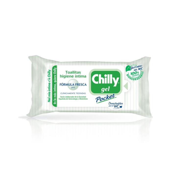 TOALLITAS INTIMAS CHILLY GEL 12UN