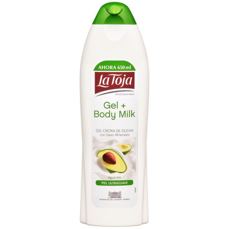 GEL Y BODY MILK LA TOJA 650ML