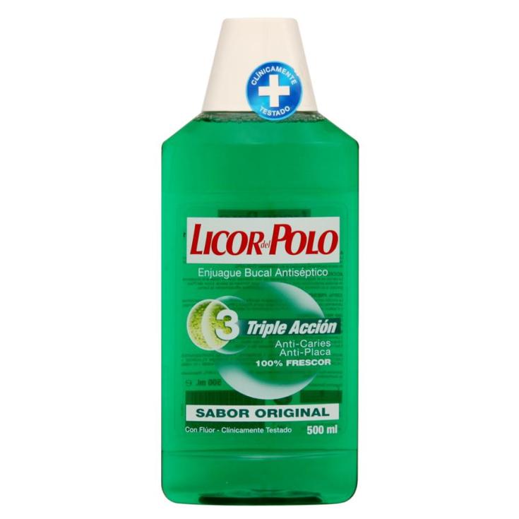 ENJUAGUE VERDE LICOR POLO 500M